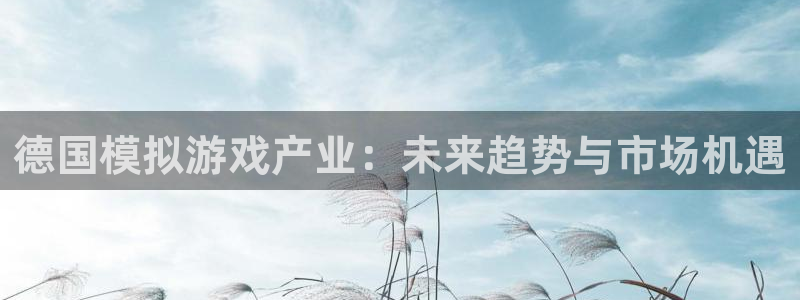四川雷火竞技科技有限公司怎么样：德国模拟游戏产业：未来趋势与市场机遇